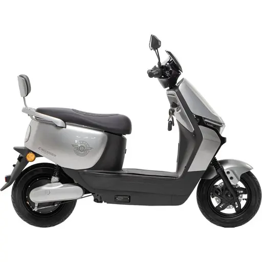 Электроскутер Двухместный Crosser CR14 (1000W, 72V/24Ah) Серый  - фото 11