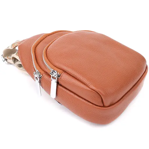 Женская кожаная сумка слинг Vintage 15х21.5х6.5 см sum0027535 - фото 5