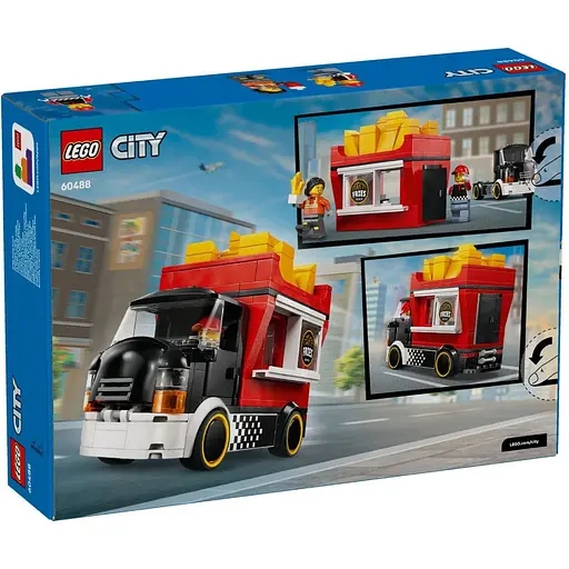 Конструктор LEGO City Вантажівка з картоплею фрі 216 деталей (60488) - фото 8