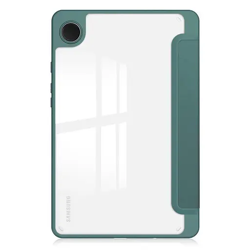 Чохол TPUCristal SlimTPU Spen holder Samsung Galaxy Tab A9 8.7 X110 X115 Темно-зелений - фото 2