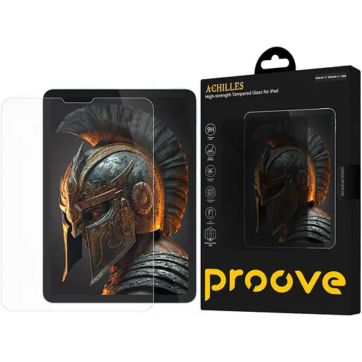 Захисне скло Proove Achilles Clear Glass with Installation Box для Apple iPad Air 11" (2024-2025) (PGPAIBIA1100) [135982]