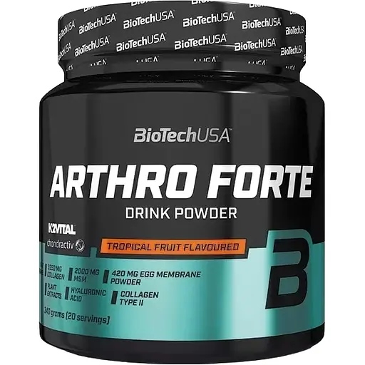 Комплекс для суставов и связок BiotechUSA Arthro Forte Tropical Fruit 340 г - фото 1