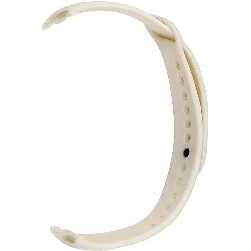Ремінець Smart Watch для Mi Band 8/9/10 Silicone Antique Білий - фото 1