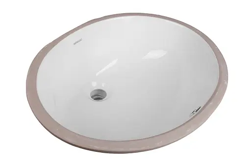 Умивальник Newarc Hilton 56x40 білий 2025W NEW, Білий - фото 2