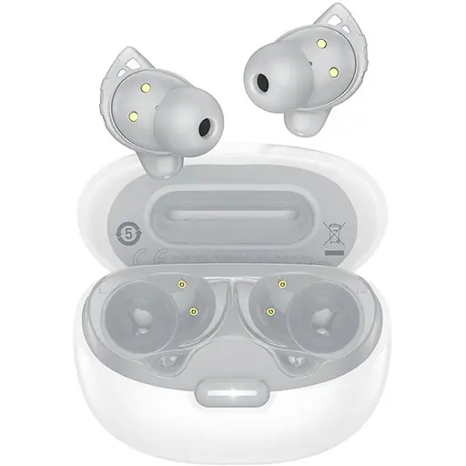 Бездротові TWS навушники Hoco EW203, вакуумні, BT5.4, 40mAh, 400mAh, 7h, white