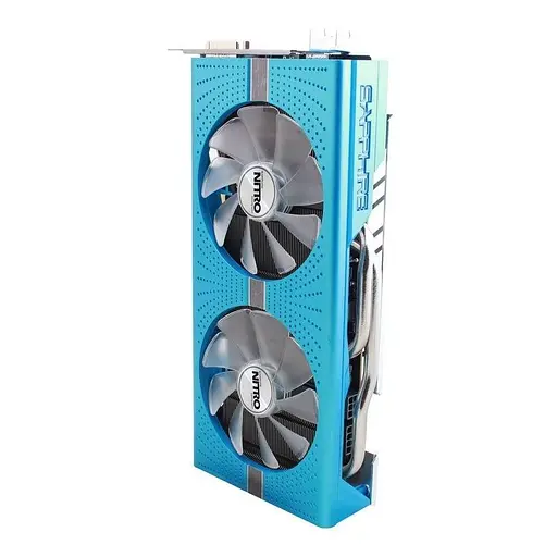 Відеокарта Sapphire AMD Radeon RX 580 8Gb Special Edition METAL BLUE NITRO+ (11265-21) (GDDR5, 256 bit, PCI-E 3.0 x16) Б/в - фото 4