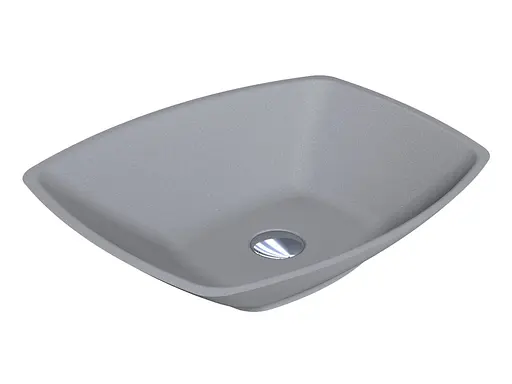 Умивальник Miraggio Lex S mirastone gray 0000419, Сірий - фото 2