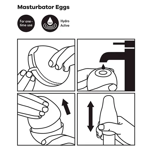 Мастурбатор-яйцо Satisfyer Masturbator Egg Bubble (SO5521) [96190] - фото 4