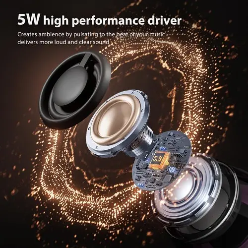 Акустична система XO F62 mini Magnetic Portable bluetooth Audio 5W Чорна - фото 9