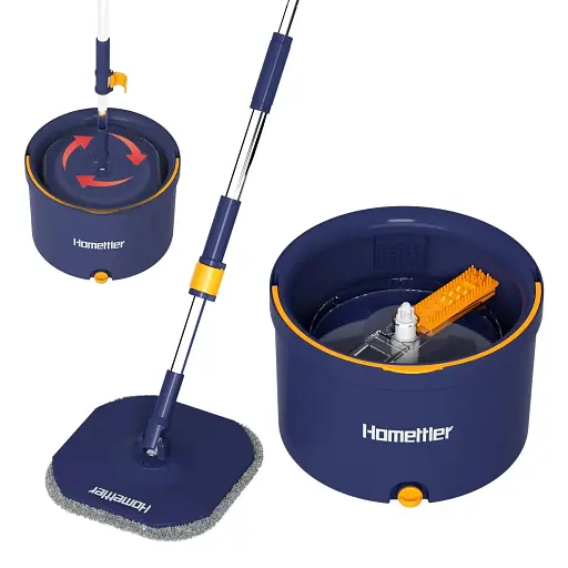 Швабра с ведром CoolMop Plus CW001 Синий - фото 2