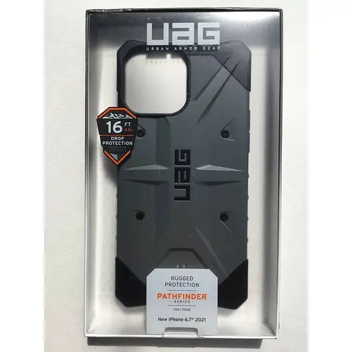Оригінальний протиударний чохол UAG Pathfinder для iPhone 13 Pro (6.1") Silver (113157113333) - фото 2