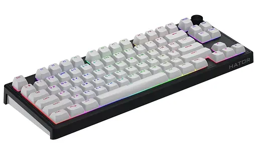 Клавіатура HATOR Skyfall 80 Wireless Black White (HTK3180UA) - фото 5