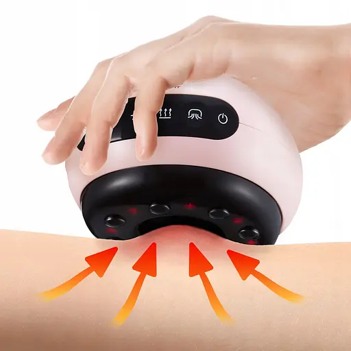 Массажная вакуумная банка 4FIZJO аккумуляторная с ИК прогревом 4FJ0518 Pink (P-5907739318701) - фото 12