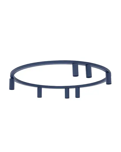 Люстра Nowodvorski 11947 Fourty Round GU10 R35 7x10W IP20 синяя - фото 1