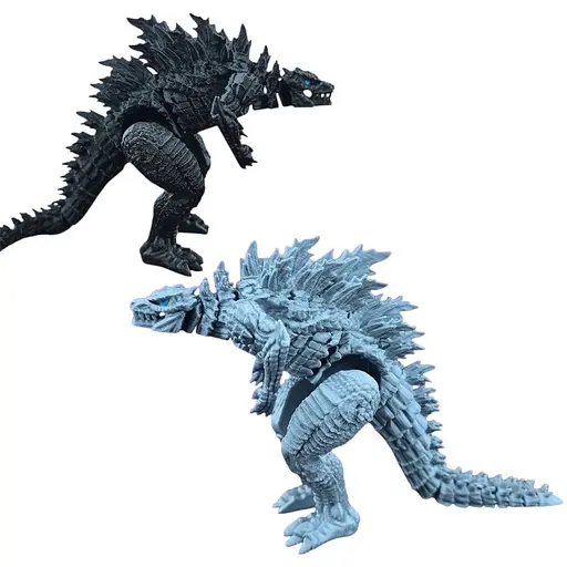 3D Игрушка Годзилла, 20 см, подвижная