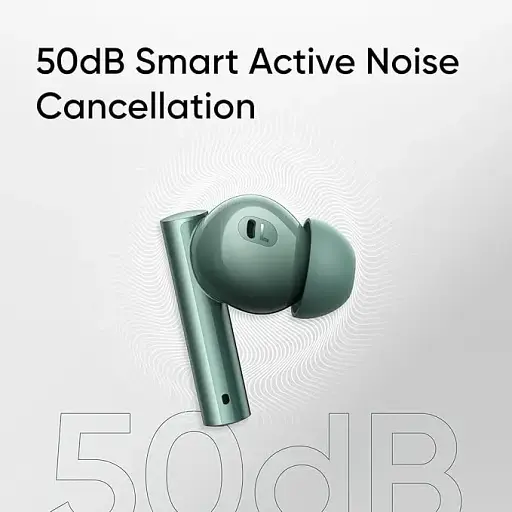 Bluetooth-гарнитура Realme Buds Air 6 Green - фото 8