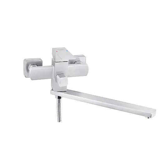 Змішувач для ванни Kroner KRM Edelstahl Kubus - ESG070 (CV023011) - фото 2