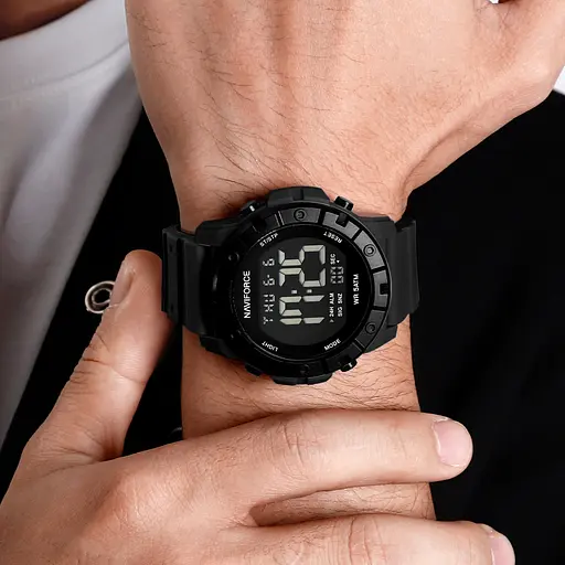 Наручний годинник чоловічий Naviforce Professional Чорний (3273) - фото 3