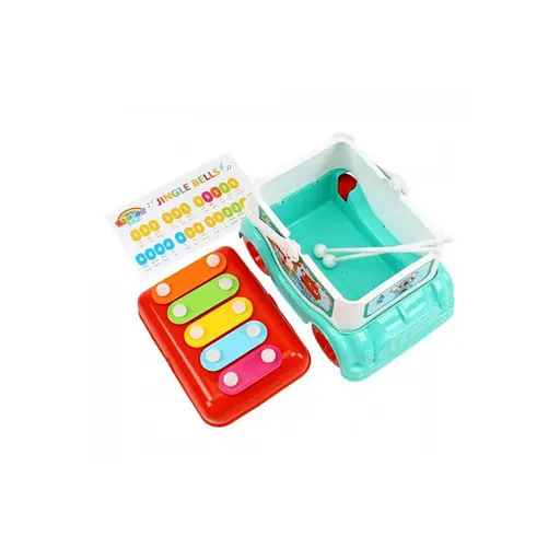 Дитяча музична іграшка "Автобус-ксилофон" 9857TXK - фото 6