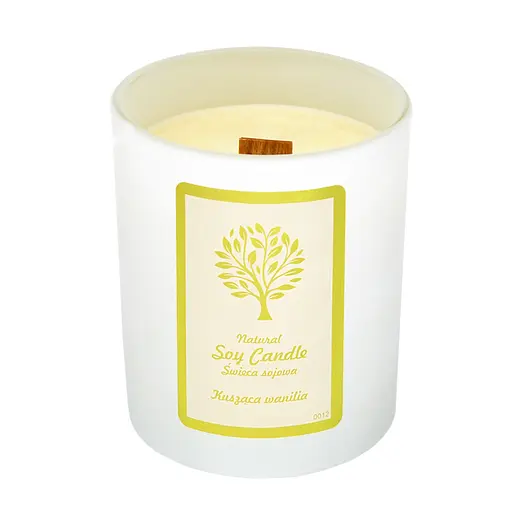 Свеча Aurora Natural Soy Candle Tempting Vanilla 150 г - фото 3