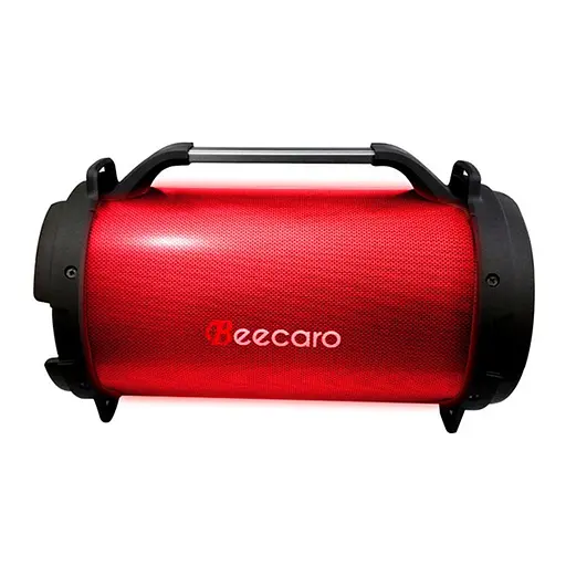 Колонка бездротова Beecaro RX28 18 Ватів RGB підсвітка ФМ-радіо - фото 2