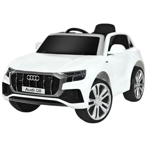 Електромобіль дитячий Bambi Джип Racer Audi Q8 JJ2066EBLR-1 зі світлом Білий