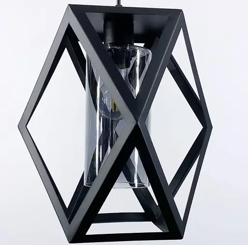 Світильник в геометричному металевому корпусі Line.F Колір плафона Графітовий - фото 4