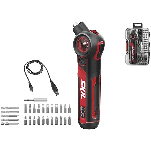 Отвертка аккумуляторная SKIL 2714 GA 4В акб 0.8 А/ч 5 Нм 240 об/мин