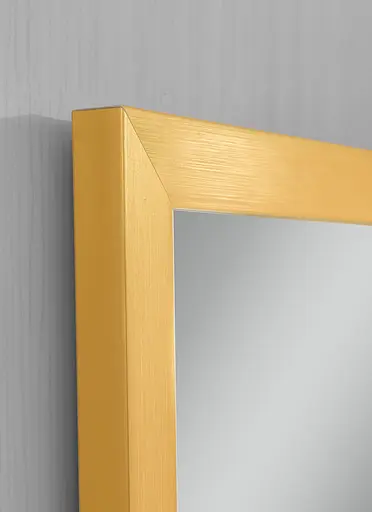 Дзеркало Zerix Fonte MRZ09-60x85-Reverse Gold прямокутне в золотій рамі ZX6211 - фото 6