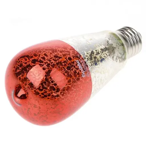 Лампа Brille світлодіодна LED 6W E27 COG WW ST64 RED 220 В