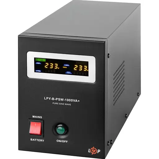 Источник бесперебойного питания (ИБП) LogicPower LPY-B-PSW-1000VA+ (4151) [108901]