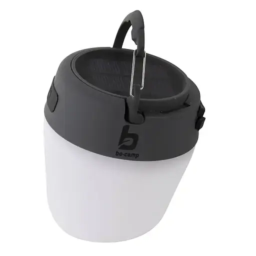 Фонарь кемпинговый Bo-Camp Wega Powerbank Solar 180 Lumen White/Grey/Black (5818735) - фото 3