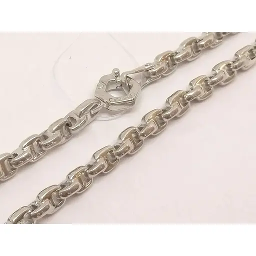 Серебряная цепочка Qvaliz (Якорное). 90600000 65 - фото 2