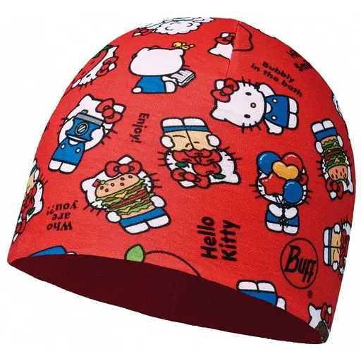 Шапка Buff Hello Kitty Child Microfiber & Polar Hat Foodie Red (1033-BU 113207.425.10.00)