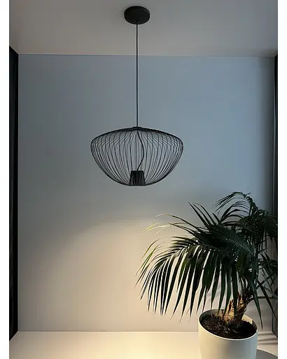 Підвісний світильник, люстра Nowodvorski 11245 Pumpkin M GU10 1x10W IP20 Темно-сірий - фото 7