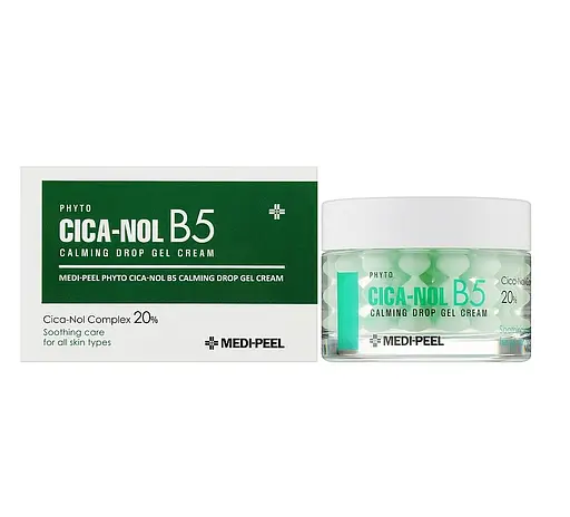 Успокаивающий капсульный крем-гель Cica-Nol B5 Calming Drop Gel Cream Medi-Peel 50 мл - фото 2