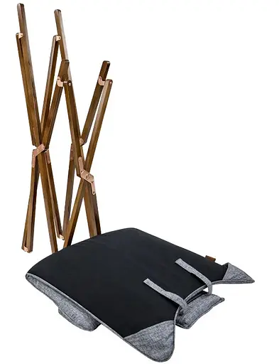 Кресло раскладное Bo-Camp Bloomsbury M Grey (1200369) (DAS302725) - фото 5