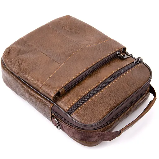 Чоловік шкіряний месенджер Vintage 20х25х5 см sum0013952 - фото 5