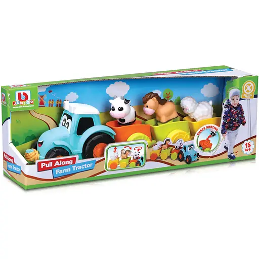 Набір ігровий Bb Junior Farm Tractor (16-89027) - фото 3
