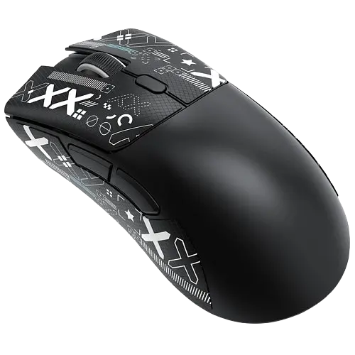 Беспроводная мышь Attack Shark R1 Tape Black