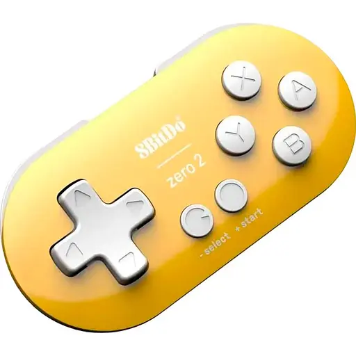 Геймпад 8BitDo Zero 2 Bluetooth Gamepad Yellow 80EH (86048) - фото 3