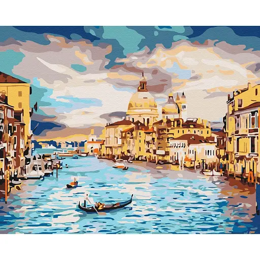 Картина за номерами Небесна венеція Brushme 40x50 см кольорова 000277926