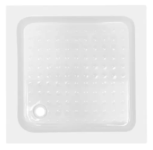 Набор Lidz Душевая кабина Wawel SC80x80.SAT.LOW.FR, квадратная, стекло Frost 4 мм + Душевой поддон Kapielka ST80x80x14 - фото 8