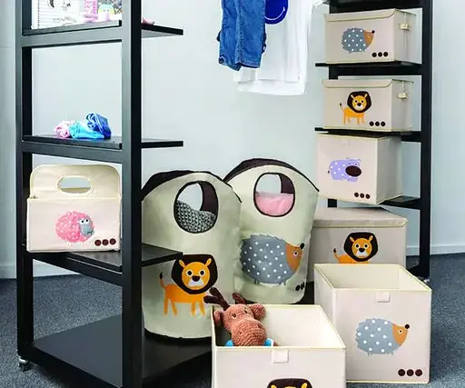 Короб складаний з кришкою Handy Home Бегемот 48x30x30 см (CH10) - фото 4