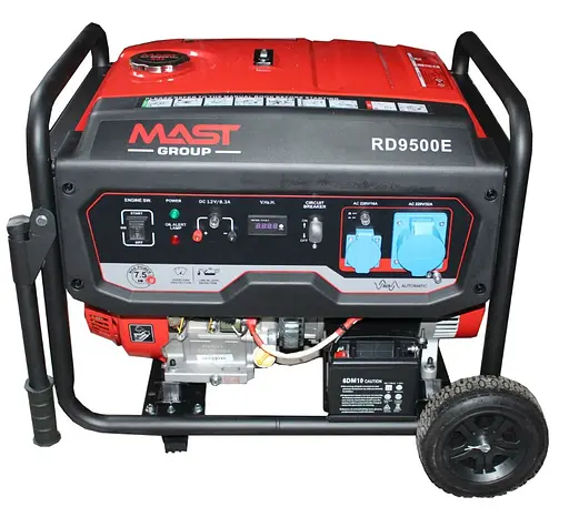 Бензиновий генератор MAST GROUP RD9500E - фото 1