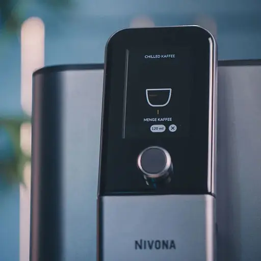 Кофемашина Nivona Nivona CafeRomatica, 1.8 л зерно+молотый жемчужно-голубой - фото 4