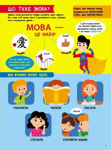 Дітям про науку. Мова. Комунікація - фото 3