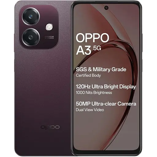 Смартфон Oppo A3x 4/128GB Nebula Red