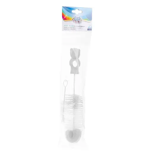 Щетка для мытья бутылок и сосок Canpol Babies Белый 2/410 - фото 2