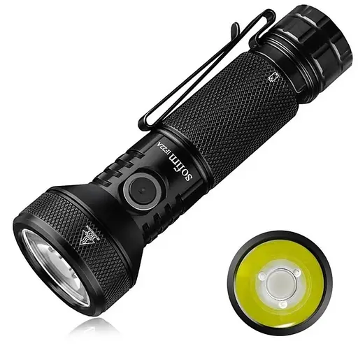 Ручний ліхтарик Sofirn IF22A 2100лм 21700 USB (Чорний) - фото 4